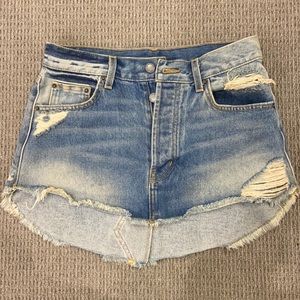 Carmar jean skirt